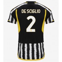 Juventus Mattia De Sciglio #2 Replica Home Shirt 2023-24 Short Sleeve